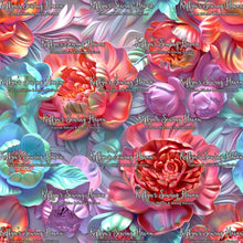 Load image into Gallery viewer, *BACK ORDER* 3D Iridescent Peonies