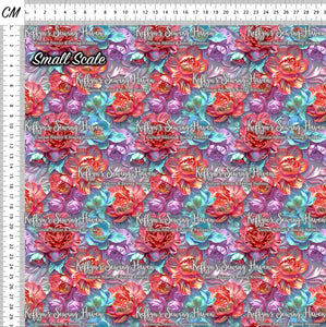 *BACK ORDER* 3D Iridescent Peonies