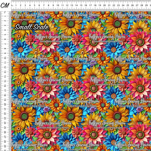 *BACK ORDER* 3D Vibrant Sunflowers