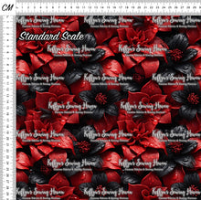 Load image into Gallery viewer, *BACK ORDER* 3D Black &amp; Red Flowers