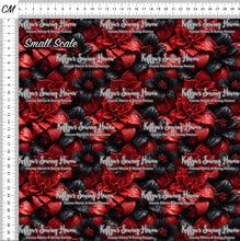 Load image into Gallery viewer, *BACK ORDER* 3D Black &amp; Red Flowers