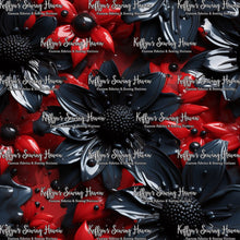 Load image into Gallery viewer, *BACK ORDER* 3D Black &amp; Red Daisy