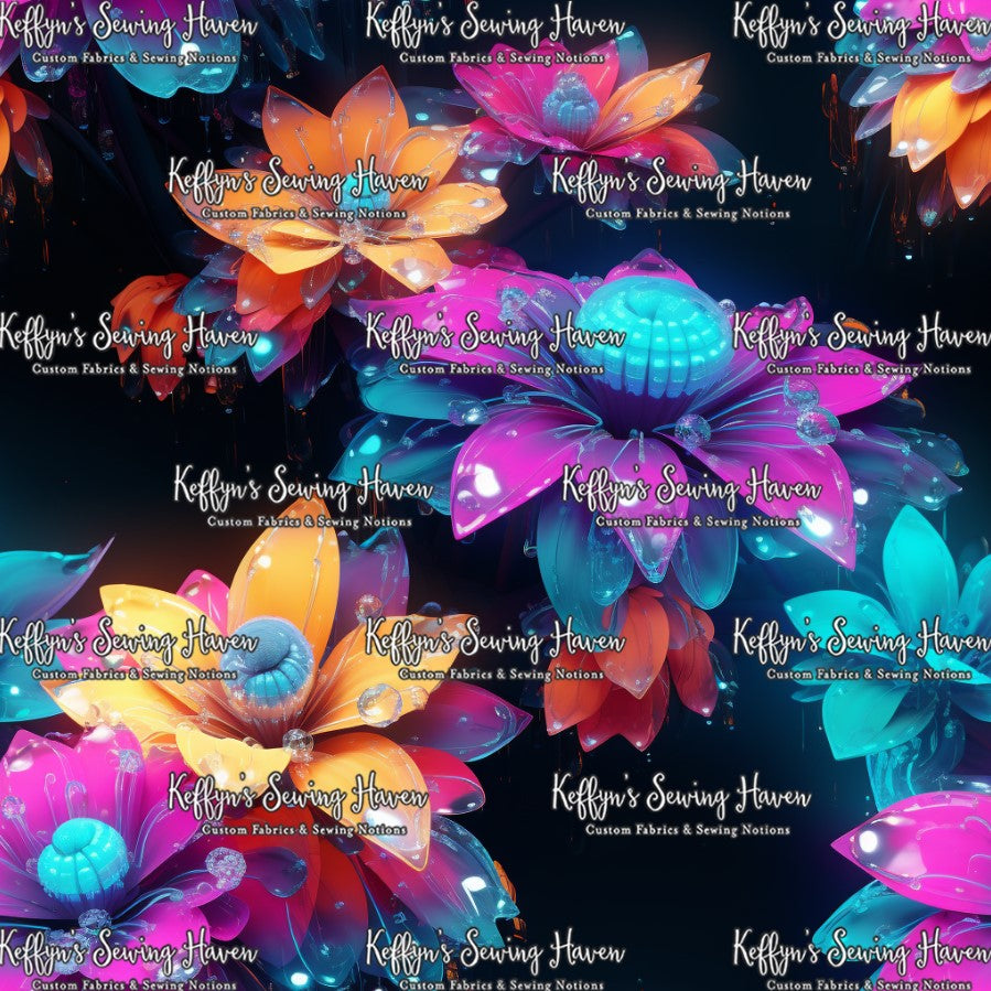 *BACK ORDER* 3D Rainbow Flowers