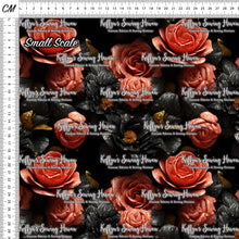 Load image into Gallery viewer, *BACK ORDER* 3D Black &amp; Peach Roses