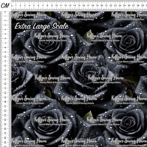 *BACK ORDER* 3D Black Roses