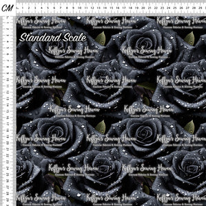 *BACK ORDER* 3D Black Roses