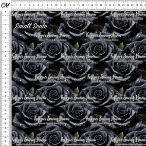 *BACK ORDER* 3D Black Roses