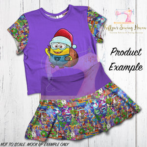 *BACK ORDER* Happy Place Xmas Minmin CHILD Panels