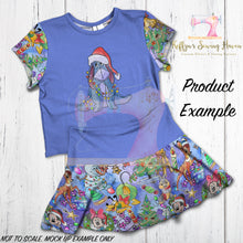 Load image into Gallery viewer, *BACK ORDER* Cartoon Xmas Donkey BIG KID Panels