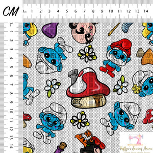 *BACK ORDER* Smurfs Chibi CLEAR VINYL