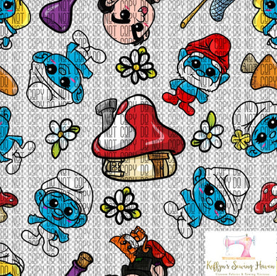 *BACK ORDER* Smurfs Chibi CLEAR VINYL