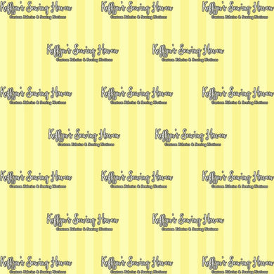 *BACK ORDER* Toy Doc Yellow Stripes
