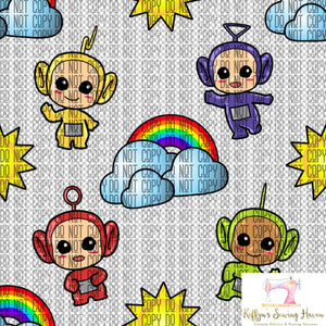 *BACK ORDER* Tubbies CLEAR VINYL