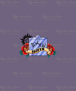 *BACK ORDER* UD Super 'Tattoo' Mauve ADULT Panels