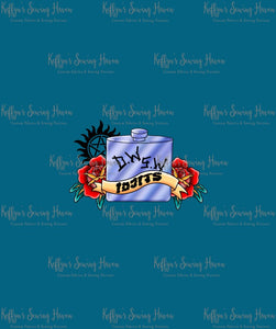 *BACK ORDER* UD Super 'Tattoo' Teal BIG KID Panels