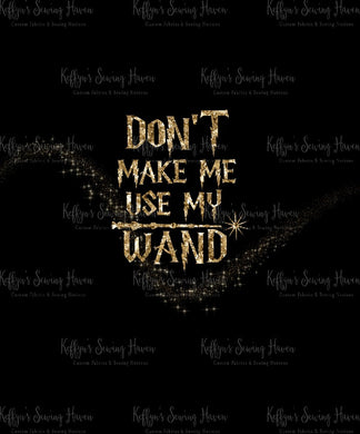Be Magical 'Wand' CHILD Panel Cotton Lycra 180gsm
