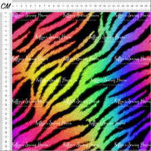 Load image into Gallery viewer, *BACK ORDER* Rainbow Zebra Fur