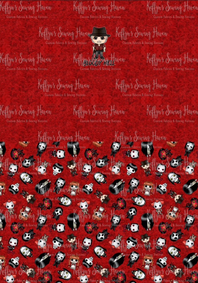 *BACK ORDER* Scares Bloody Hell Undie Panels