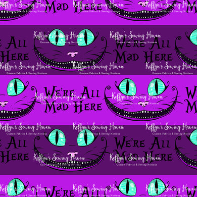 *BACK ORDER* Mad Cat Stripes Purple
