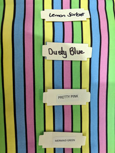 *BACK ORDER* Little Critters - Fox Rainbow 1cm Stripes
