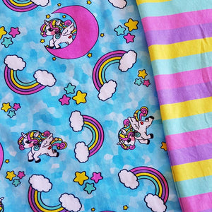 *BACK ORDER* Bright Unicorns Blue