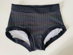 *BACK ORDER* Swear Pinstripe C*nt Rainbow Text