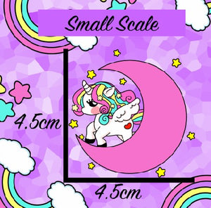 *BACK ORDER* Bright Unicorns Purple