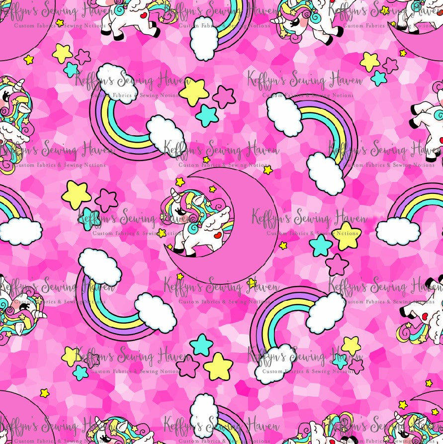 *BACK ORDER* Bright Unicorns Pink