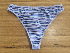 *BACK ORDER* Little Critters - Fox Purple 1cm Stripes