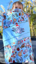 Load image into Gallery viewer, *BACK ORDER* Aussie Christmas Koala Light Blue Panels