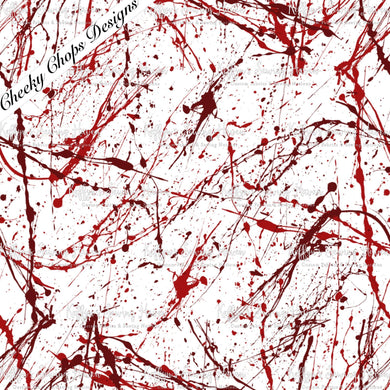 *BACK ORDER* CCD Blood Splatter White