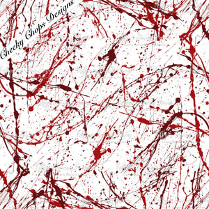 *BACK ORDER* CCD Blood Splatter White