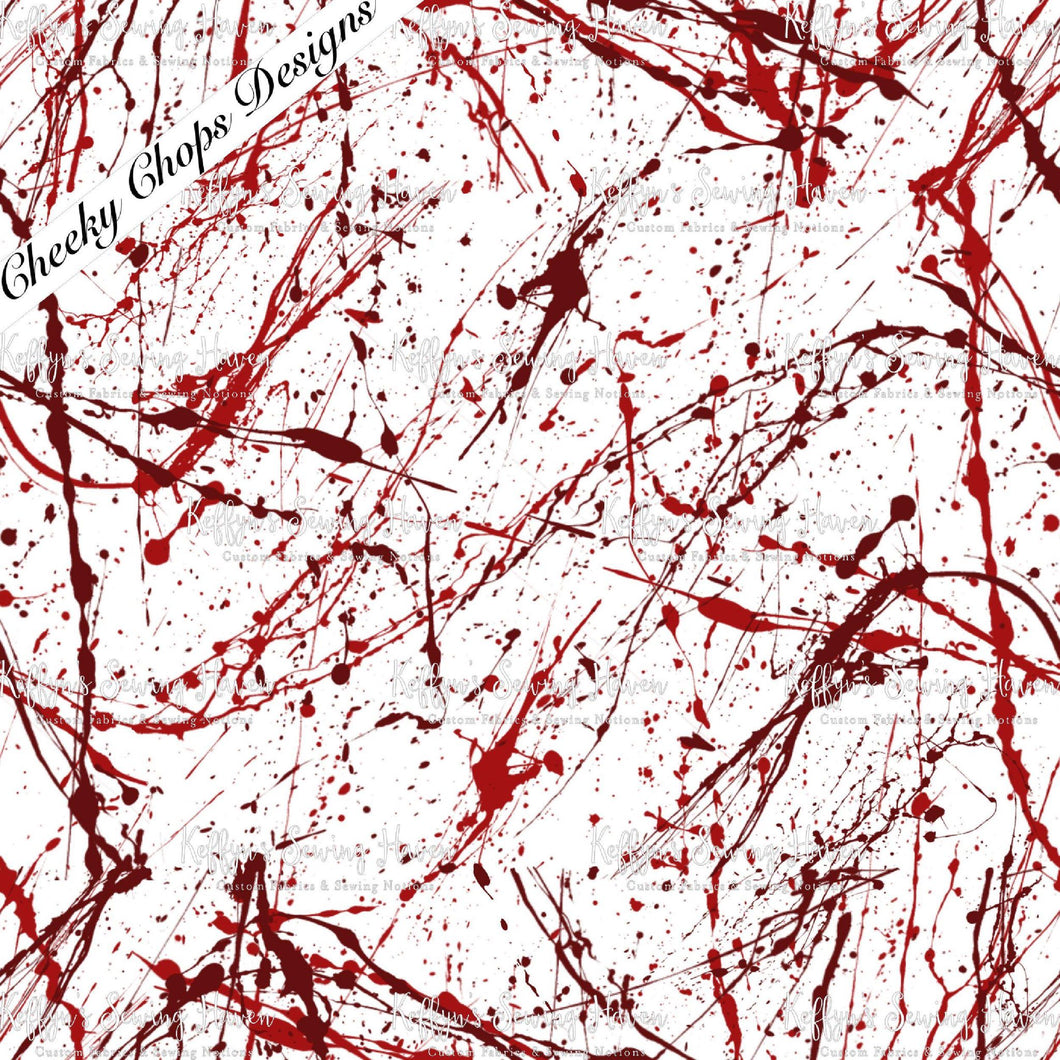 *BACK ORDER* CCD Blood Splatter White