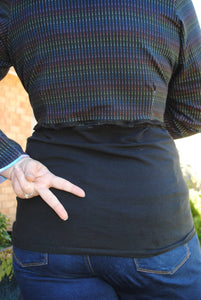 *BACK ORDER* Swear Pinstripe C*nt Rainbow Text
