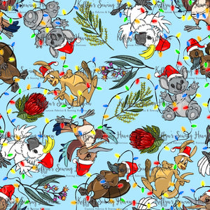 *BACK ORDER* Aussie Christmas Light Blue