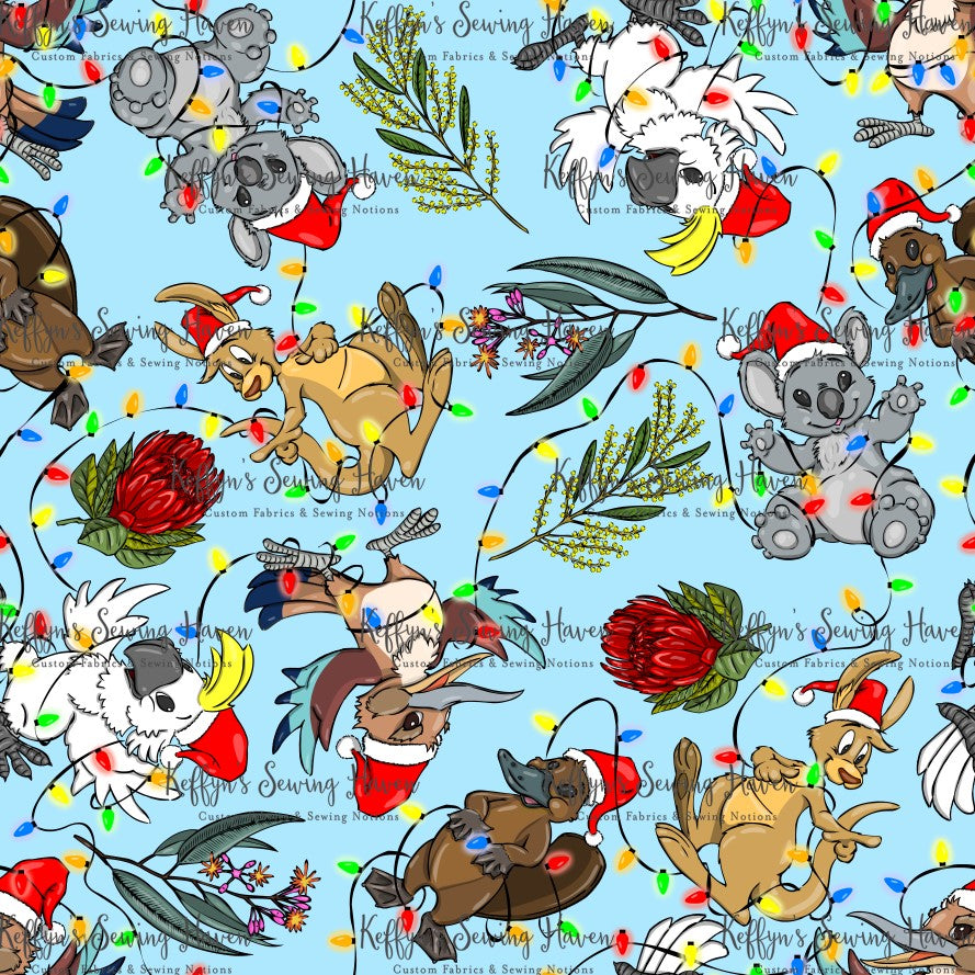 *BACK ORDER* Aussie Christmas Light Blue