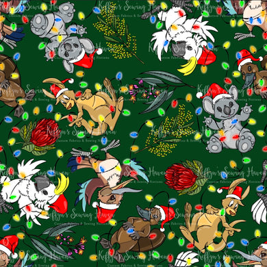 *BACK ORDER* Aussie Christmas Dark Green