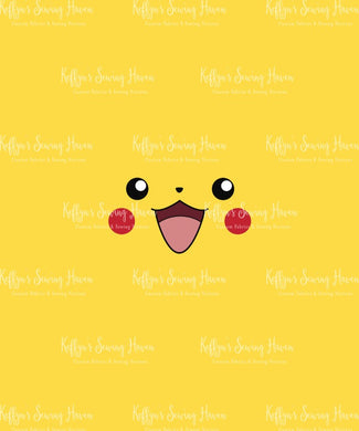 *BACK ORDER* Little Critters - Yellow Dude Face Panels