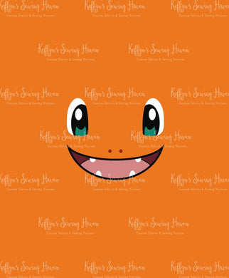 *BACK ORDER* Little Critters - Orange Dude Face Panels