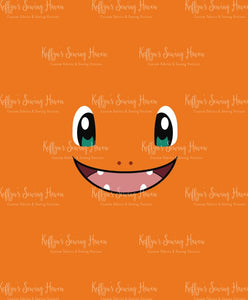 *BACK ORDER* Little Critters - Orange Dude Face Panels