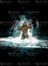 Load image into Gallery viewer, *BACK ORDER* Aquaman Blanket Topper