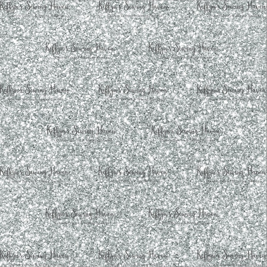 *BACK ORDER* Glitter - Bright Silver