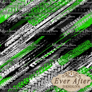 *BACK ORDER* Ever After Designs Green Tire Tracks