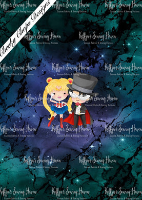 *BACK ORDER* CCD Sailor Moon & Tuxedo Mask Panel