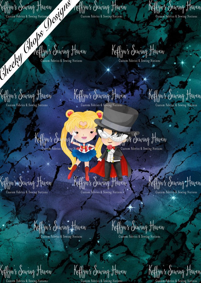 *BACK ORDER* CCD Sailor Moon & Tuxedo Mask Panel