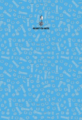*BACK ORDER* Robot Adjust My Nuts Undie Panel