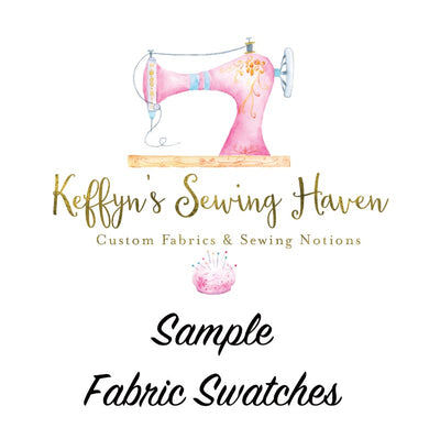 Printed Fabric Sample Swatch