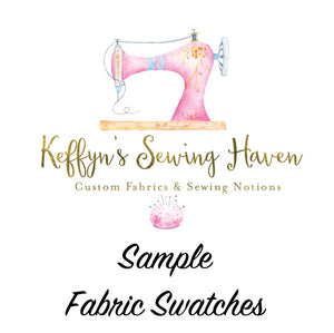 Printed Fabric Sample Swatch