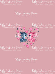 *BACK ORDER* Alien Love Dusty Pink Panels