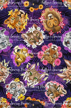 Load image into Gallery viewer, *BACK ORDER* Feline Fanatic&#39;s Purple Flowers